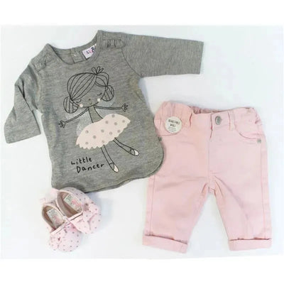 Rose Textiles - 3 Pcs Shoes Set, Ballerina Dancer Image 1