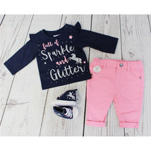 Rose Textiles - 3 Pcs Shoes Set, Unicorn Image 1