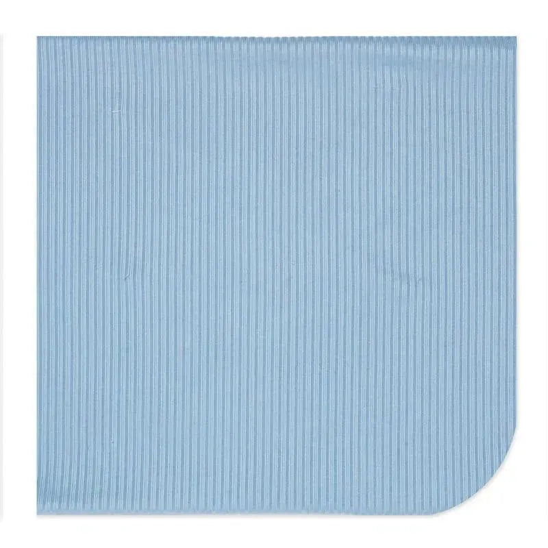 Rose Textiles - 3 Pk Knit Swaddles, Blue Plaid Image 5