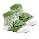 Rose Textiles - 3pc Bowtie & Sock Set, Sage Plaid Image 4