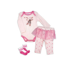 Rose Textiles - 3Pk Baby Girl Pant Set, Ballet Image 1