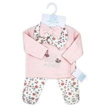 Rose Textiles - 3Pk Baby Girl Quilted Take Me Home, Itty Bitty So Pretty Pink Image 2