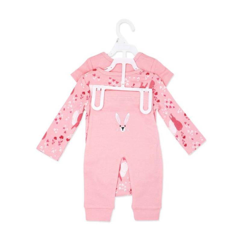 Rose Textiles - 3Pk Girl Turn Me Around Set, Bunny  Image 3