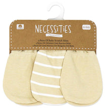 Rose Textiles 3Pk Mitts Tan, 0/6M Image 2