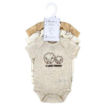 Rose Textiles - 3Pk Neutral Bodysuit Set I Love Mommy Image 2