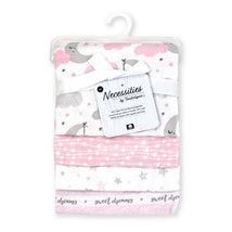 Rose Textiles - 4 Pack Girls Receiving Blanket – Pink Sweet Dreams Image 2