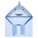 Rose Textiles - 4Pk Baby Bath Set, Blue Shark Image 1