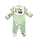 Rose Textiles - 4Pk Baby Boy Sage Dirt Magnet Set Image 2