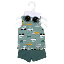 Rose Textiles - 4Pk Baby Boys Short Set, Mommy's Baby Cars Image 2