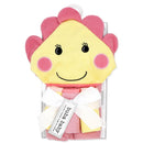 Rose Textiles - 4Pk Baby Hooded Towel Set Rose Flower Image 2