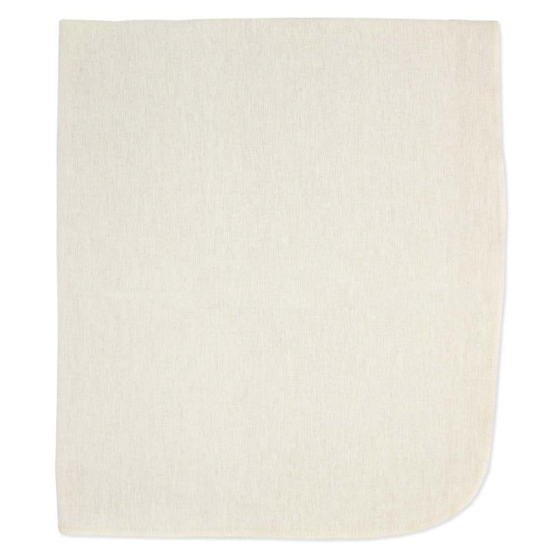 Rose Textiles 4Pk Flannel Receiving Blankets, Tan Folliage Image 4