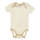 Rose Textiles 4Pk Naturelle Short Sleeve Bodysuit Beige Image 3