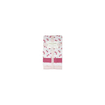 Rose Textiles - 4Pk Receiving Blanket, Cherries Image 1