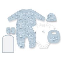 Rose Textiles - 5Pk Baby Boys Mesh Bag Set, Dinosaur Image 1