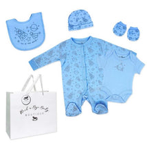 Rose Textiles - 5Pk Baby Boys Mesh Bag Set, Out Of This World Image 1