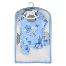 Rose Textiles - 5Pk Baby Boys Mesh Bag Set, Up In The Sky Image 2