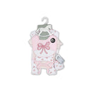 Rose Textiles - 5Pk Baby Girl Set With Gift Bag, Bow Image 2