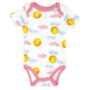 Rose Textiles - 5Pk Baby Girls Set, Pink Let's Hug Image 3