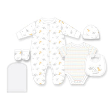 Rose Textiles - 5Pk Baby Neutral Mesh Bag Set, New Here Image 1