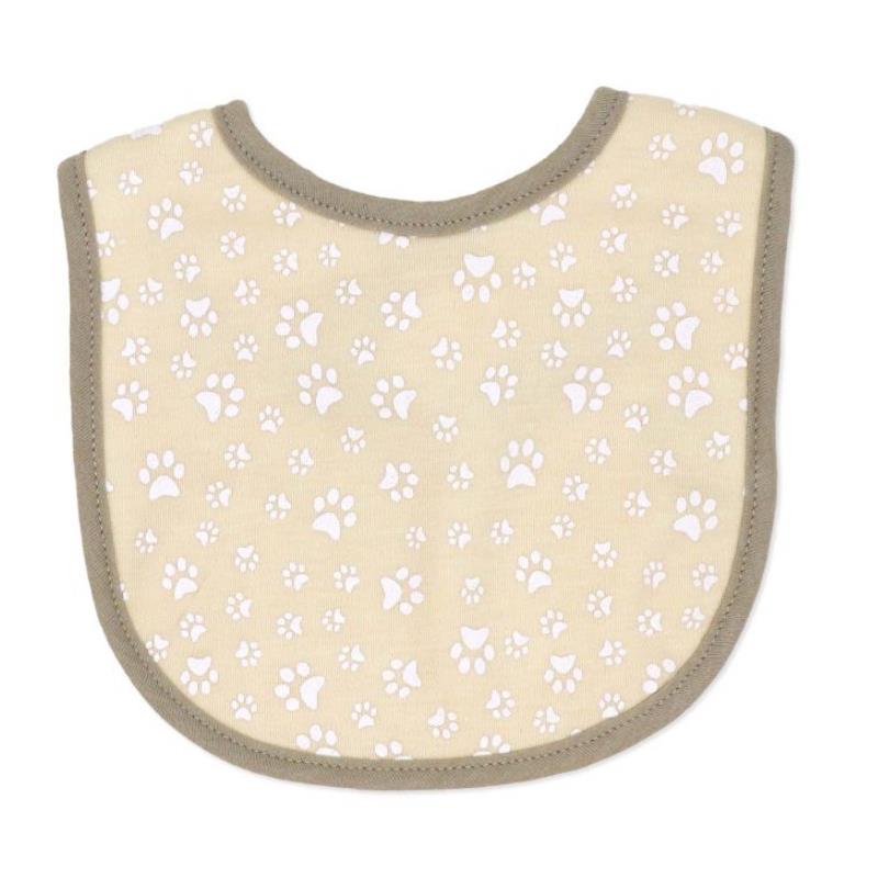 Rose Textiles 5Pk Bib & Sock Set, Tan Dog Image 4