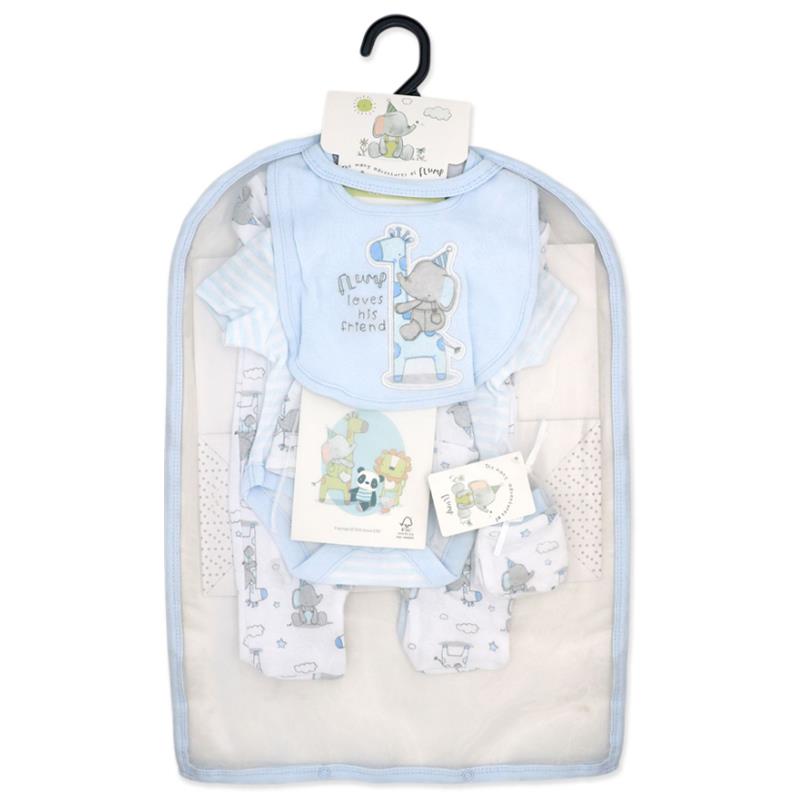 Rose Textiles - 6Pk Baby Boy Gift Set, Flump The Elephant Blue Image 3
