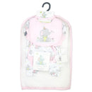 Rose Textiles - 6Pk Baby Girl Gift Set, Flump The Elephant Pink Image 2