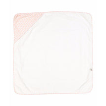 Rose Textiles - All Over Print Hooded Towel, Pink Image 1