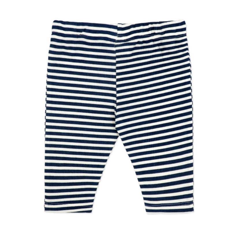 Rose Textiles - Baby Boys Waffle Pant & Hat Set, Navy Animals Image 2
