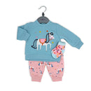 Rose Textiles - Baby Girls 3 Piece Quilted Set, Unicorn Image 1