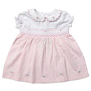 Rose Textiles - Baby Girls Dress Set, Pink Floral Image 3