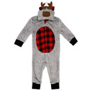 Rose Textiles - Baby Hooded Inf Fleece Pram, Moose Image 1
