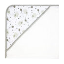 Rose Textiles - Baby Hooded Towel, Grey Image 1