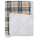 Rose Textiles - Baby Plush Sherpa Backed Blanket Tan Image 2