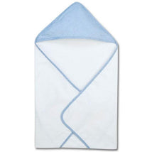 Rose Textiles Blue Hooded Towels For Baby Image 1