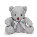 Rose Textiles - Cable Knit Bear, Grey Image 1