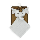 Rose Textiles - Muslin Pacifier Nunu, Elephant Image 4