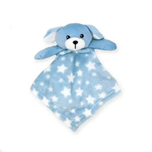 Rose Textiles - Nunu With Ring Rattle, Blue Dog Image 2