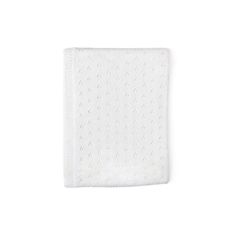 Rose Textiles - Pointelle Knit Blanket Image 2