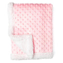 Rose Textiles - Popcorn Sherpa Blanket, Pink Image 2