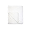 Rose Textiles - Ridged Plush Blanket, White Image 3