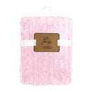 Rose Textiles - Sculpted Sherpa, Pink Image 1