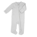 Rose Textiles - Solid Mitted Cuff Sleepers, Grey Image 1