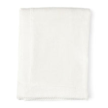 Rose Textiles - White Knit Blanket With Border Image 2