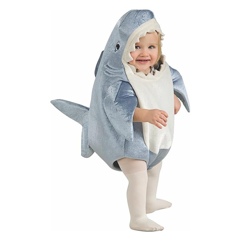 Rubies - Unisex-Child Deluxe Shark Costume Romper Image 3