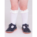 Rufflebutts 3Pk Rosewood, Ivory & Spruce Knee High Socks Image 3
