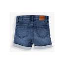 Rufflebutts - Baby Boy Medium Wash Denim Boys Stretch Skort Image 3