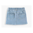 Rufflebutts - Baby Girl Light Wash Kids Ruffle Denim Skirt Image 3