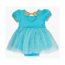 Rufflebutts - Baby Girls Apple Princess Bow Twirl Romper Short Sleeve  Image 4