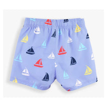 Rufflebutts - Down By The Bay Swim Trunks, Blue Image 2