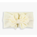 Rufflebutts Girls Ivory Big Bow Headband